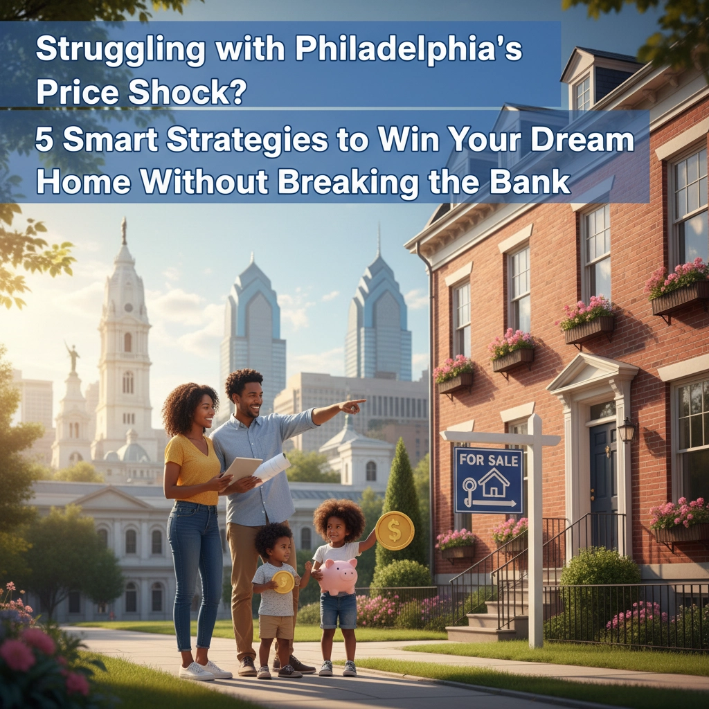 Struggling with Philadelphia's Price Shock? 5 Smart Strategies to Win Your Dream Home Without Breaking the Bank