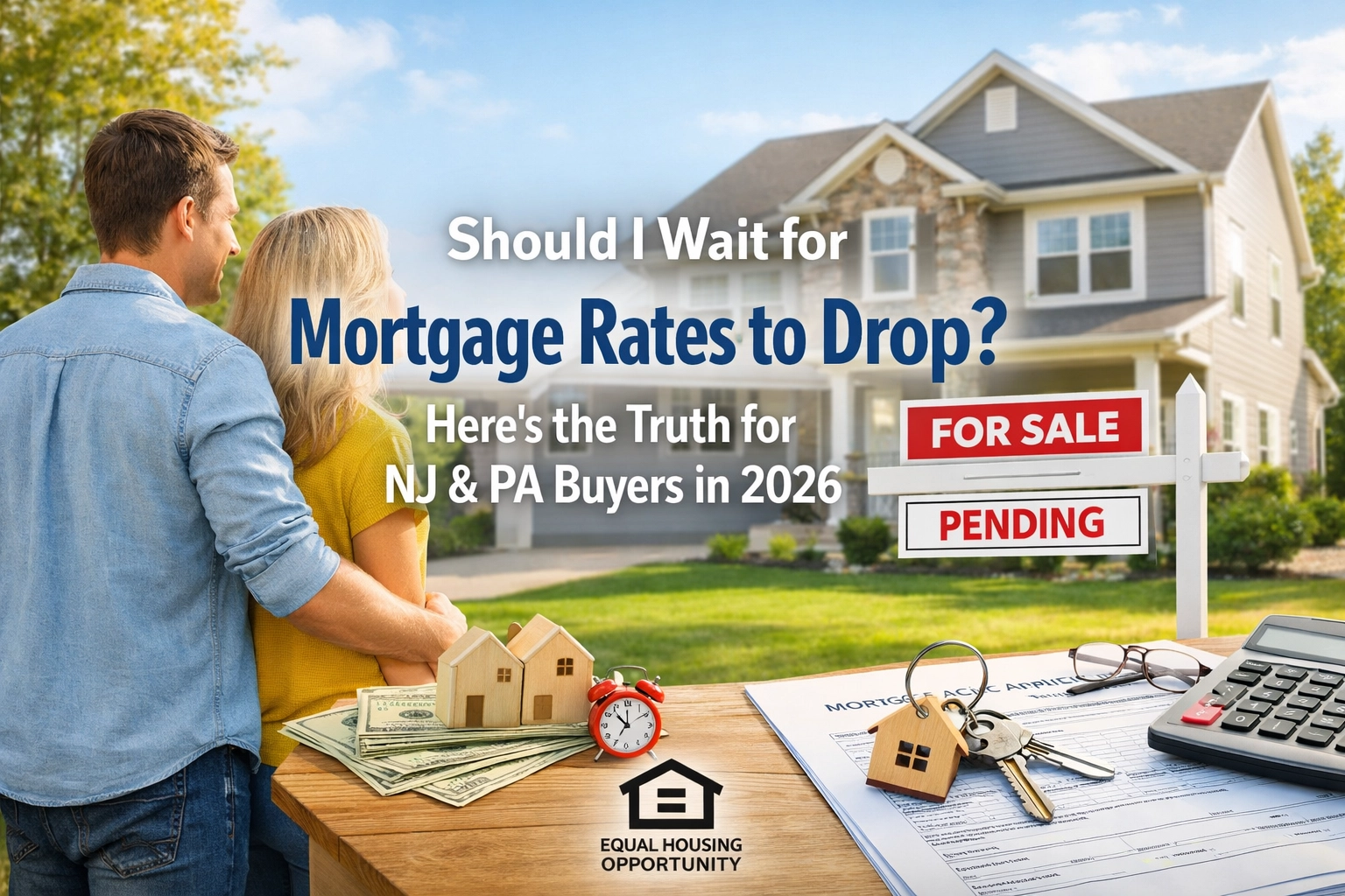 Should I Wait for Mortgage Rates to Drop? Here’s the Truth for NJ & PA Buyers in 2026